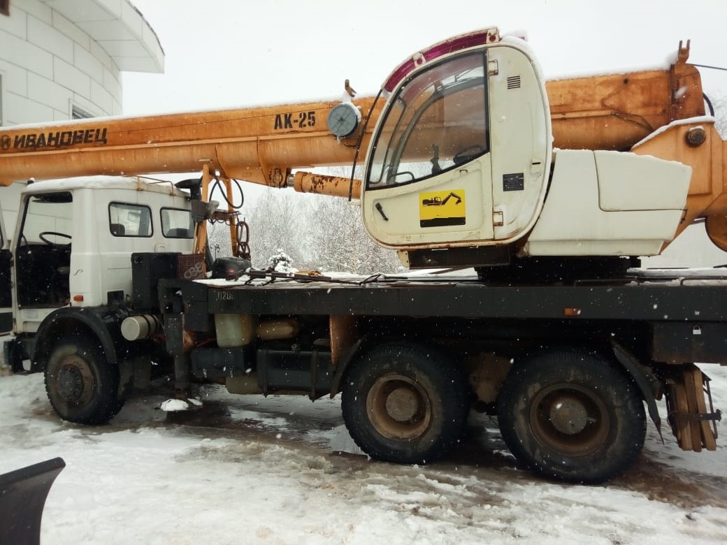 цена автокран ивановец 25т в нижнем новгороде купить автокран ивановец 25т б.у